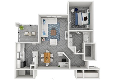 Floorplan Garland (Unit A1)