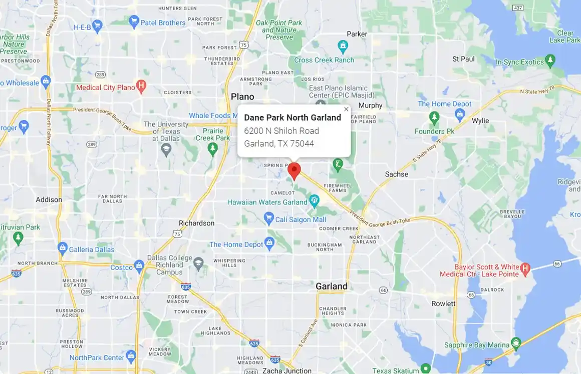 Desktop map image